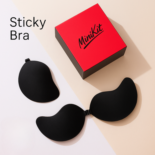 Kivori Push up V-Bra - Black